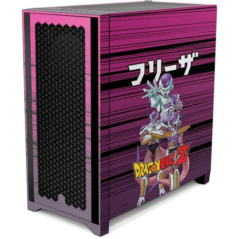 Dragon Ball Z Frieza Evolution Corsair 4000D Tempered Glass Mid-Tower ATX Case Skin